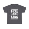 FREE JL CAUTION TAPE WHITE TEXT TSHIRT