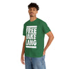 FREE JL CAUTION TAPE WHITE TEXT TSHIRT