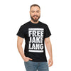 FREE JL CAUTION TAPE WHITE TEXT TSHIRT