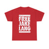 FREE JL CAUTION TAPE WHITE TEXT TSHIRT