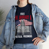 FREE THE  J6 POLITICAL PRISONERS   HEAVY COTTON TEE