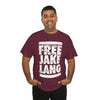 FREE JL CAUTION TAPE WHITE TEXT TSHIRT